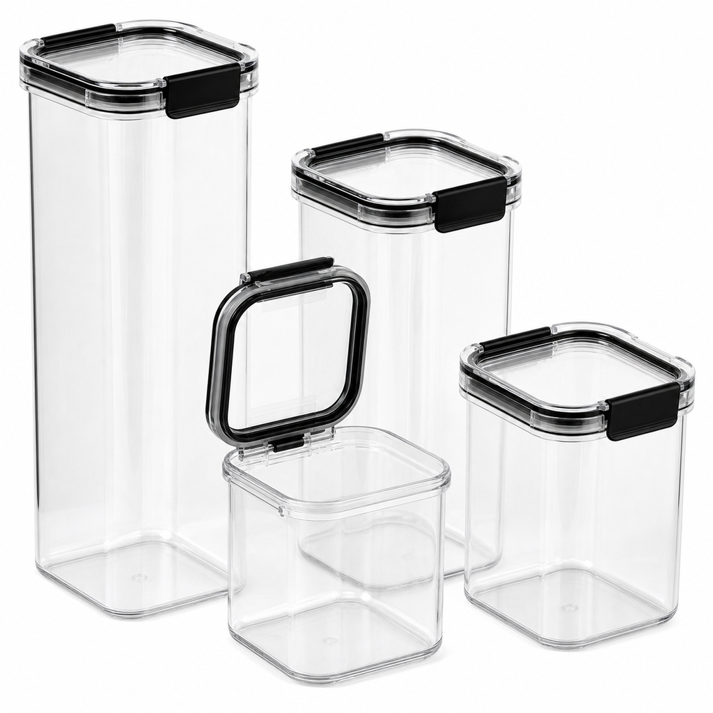 24-Piece Airtight Pantry Container Set — detail