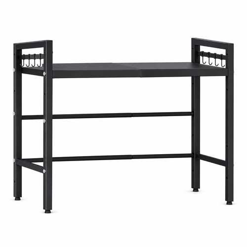 Butterlit 2-Tier Expandable Microwave Counter Rack – product image 1