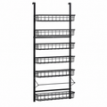 6-Tier Over-the-Door Pantry Organizer — white main