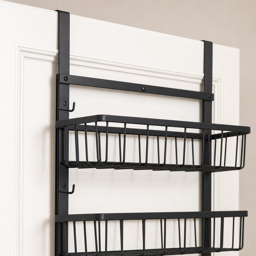 6-Tier Over-the-Door Pantry Organizer — detail