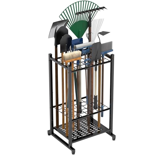 35-Slot Steel Garden Tool Organizer — source main