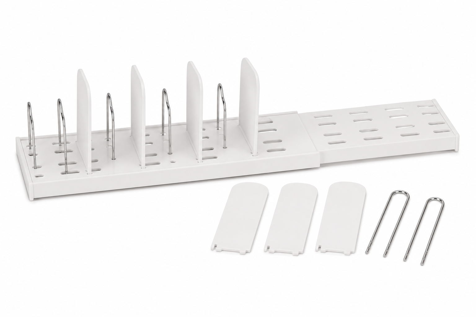 2-Pack Expandable Pan and Lid Organizers — detail